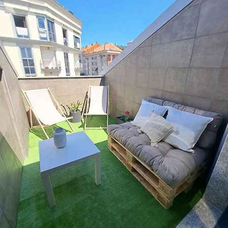 Apartamento Atico Deluxe Muy Cerca De La Playa, Parking Gratis Moaña Exterior foto