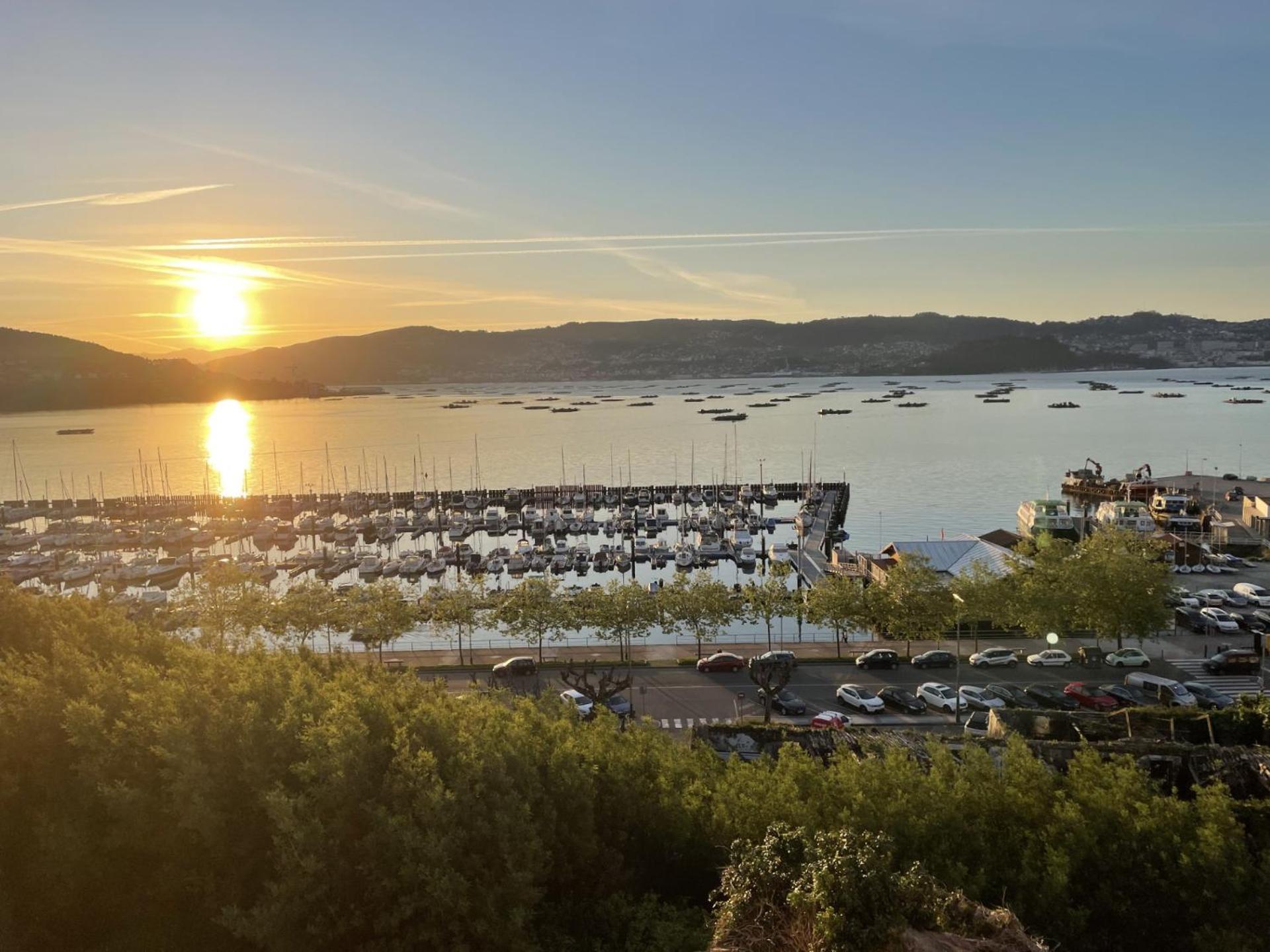 Apartamento Atico Deluxe Muy Cerca De La Playa, Parking Gratis Moaña Exterior foto