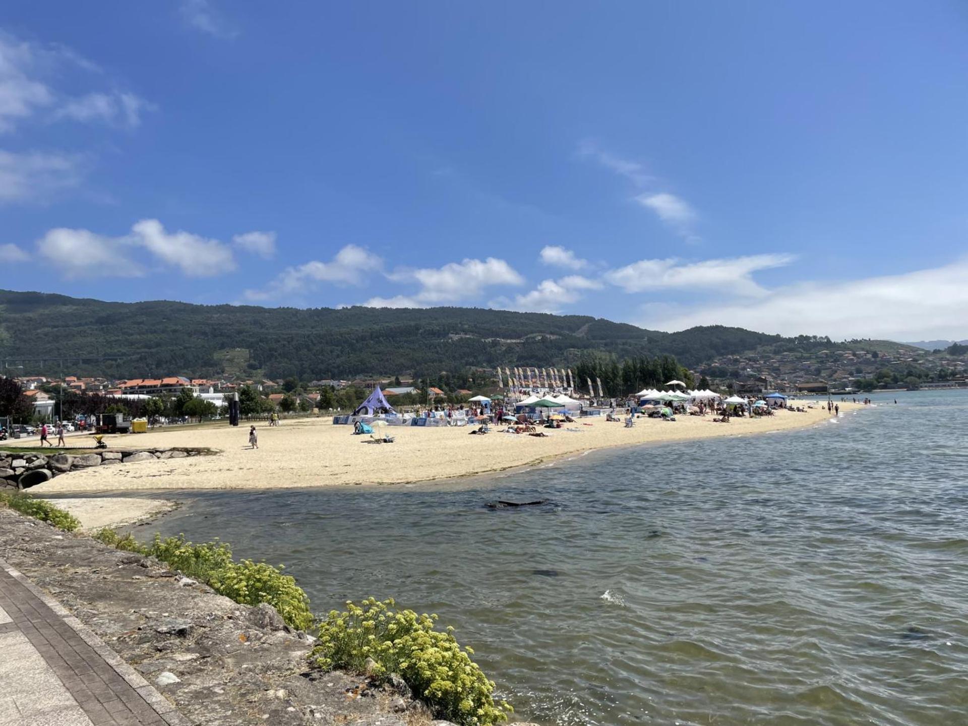 Apartamento Atico Deluxe Muy Cerca De La Playa, Parking Gratis Moaña Exterior foto