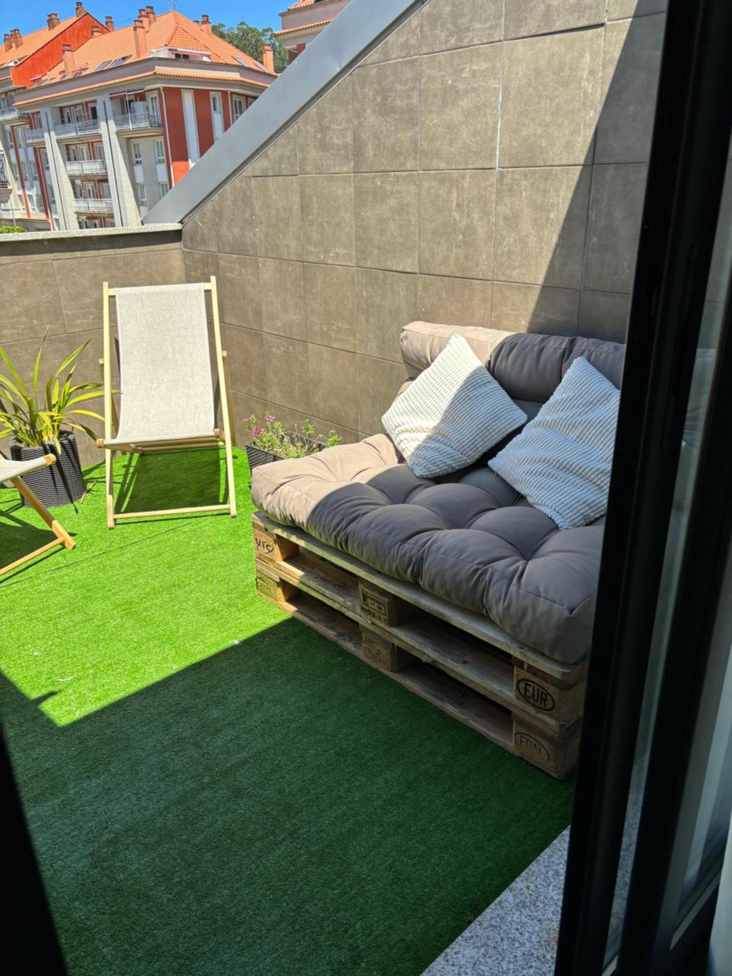 Apartamento Atico Deluxe Muy Cerca De La Playa, Parking Gratis Moaña Exterior foto